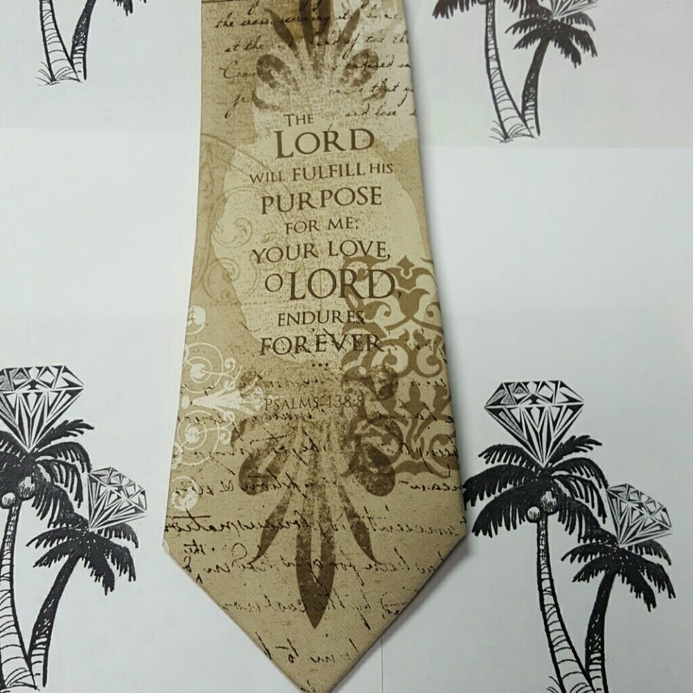 Tie With Scripture